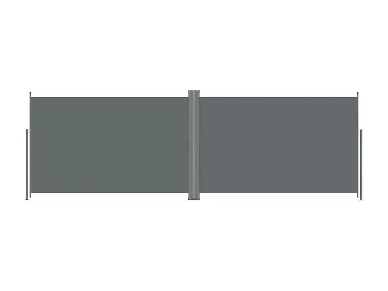 Auvent latéral rétractable Anthracite 220x600