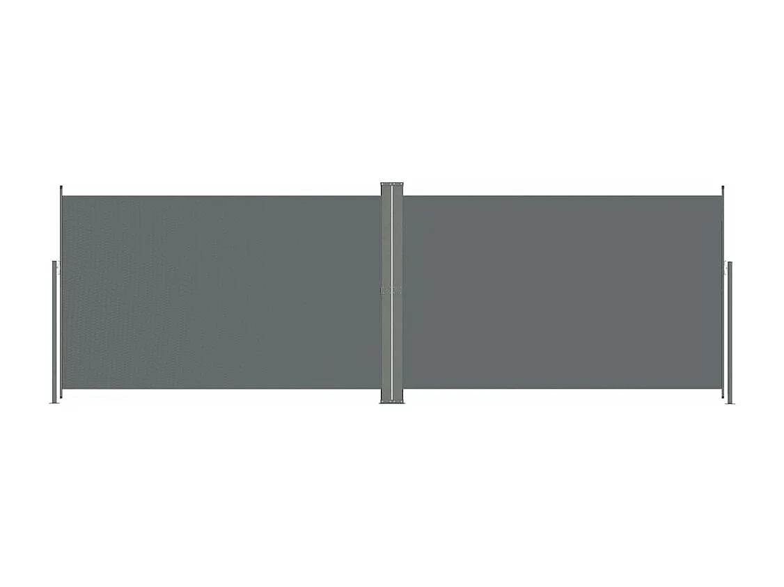 Auvent latéral rétractable Anthracite 220x600