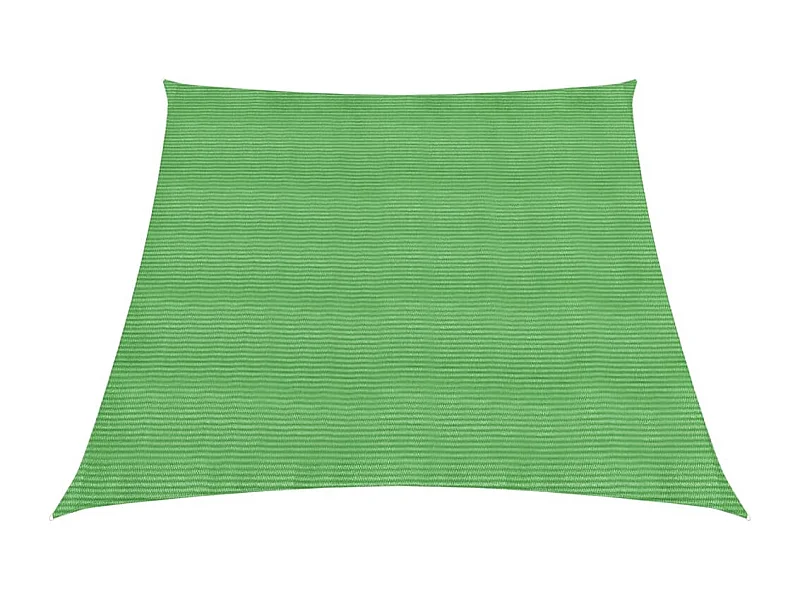 Voile d'ombrage 160 g-m² Vert clair 3-4x2 m PEHD