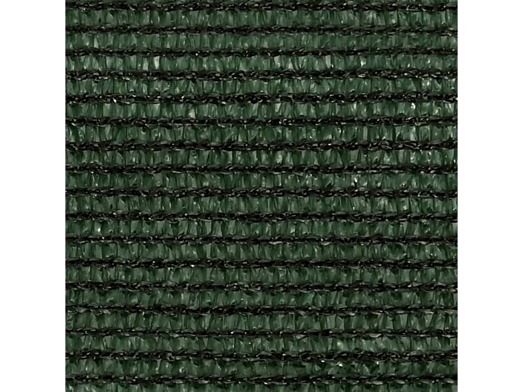 Voile d'ombrage 160 g-m² Vert foncé 3-4x3 m PEHD