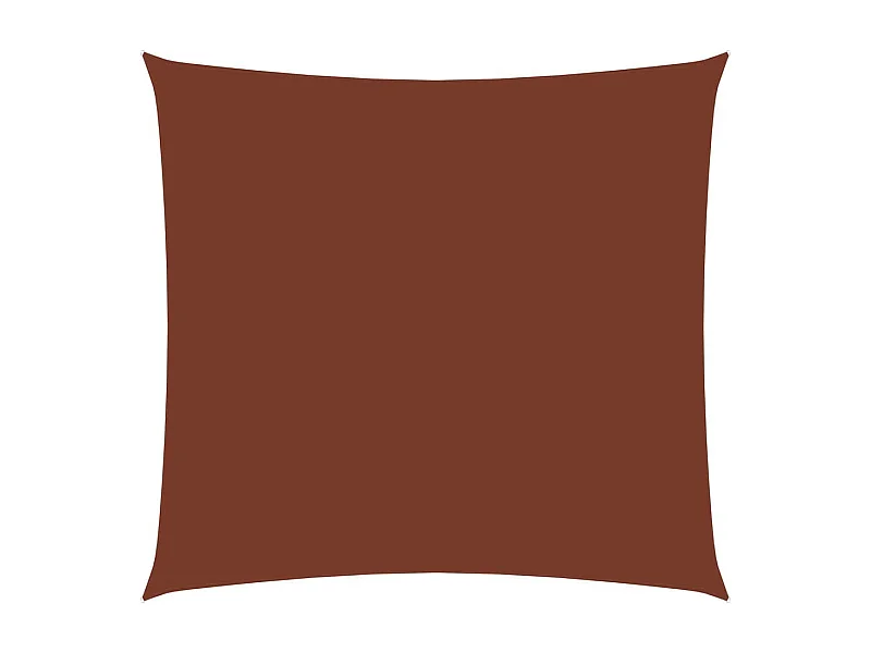 Voile de parasol Tissu Oxford rectangulaire 2,5x3 m Terre cuite