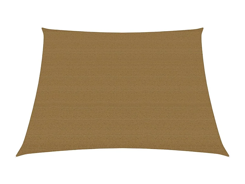 Voile d'ombrage 160 g-m² Taupe 3-4x2 m PEHD