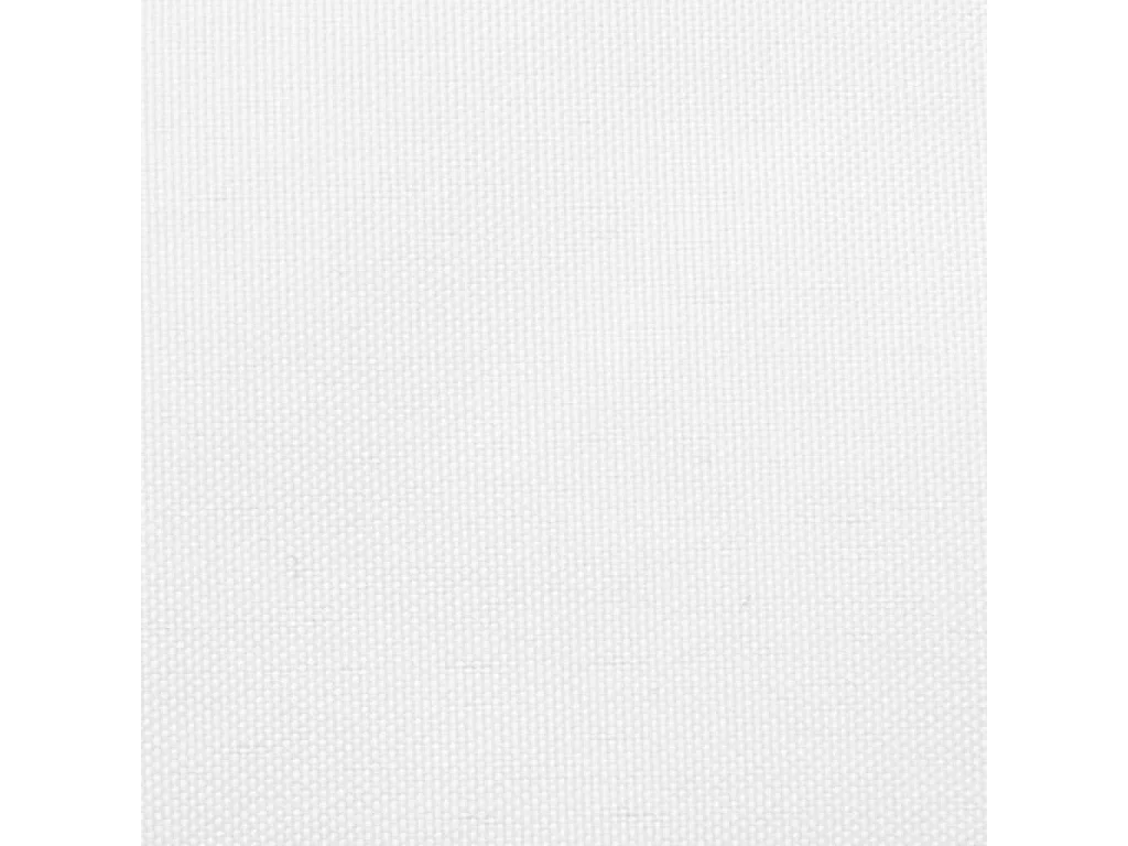 Voile de parasol Tissu Oxford carré 7x7 m Blanc