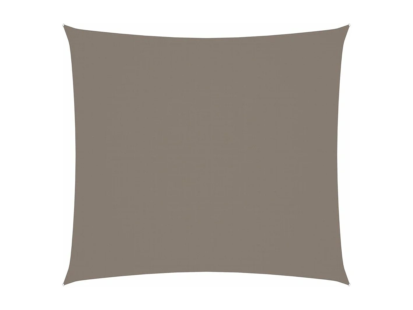 Voile de parasol Tissu Oxford rectangulaire 2,5x3 m Taupe