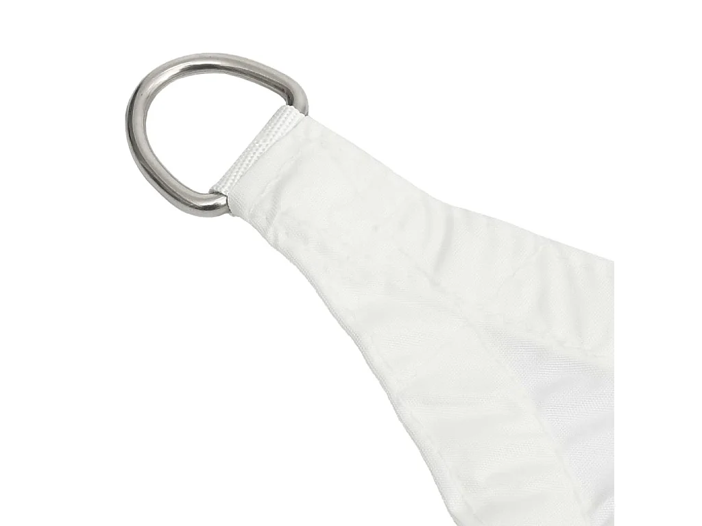 Voile de parasol Tissu Oxford rectangulaire 3x6 m Blanc