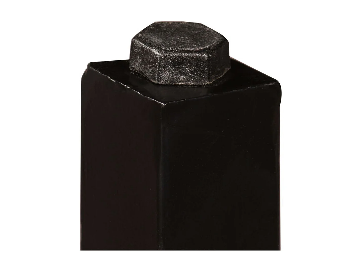 Ensemble de bar 7 pcs Bois massif recyclé et cuir véritable