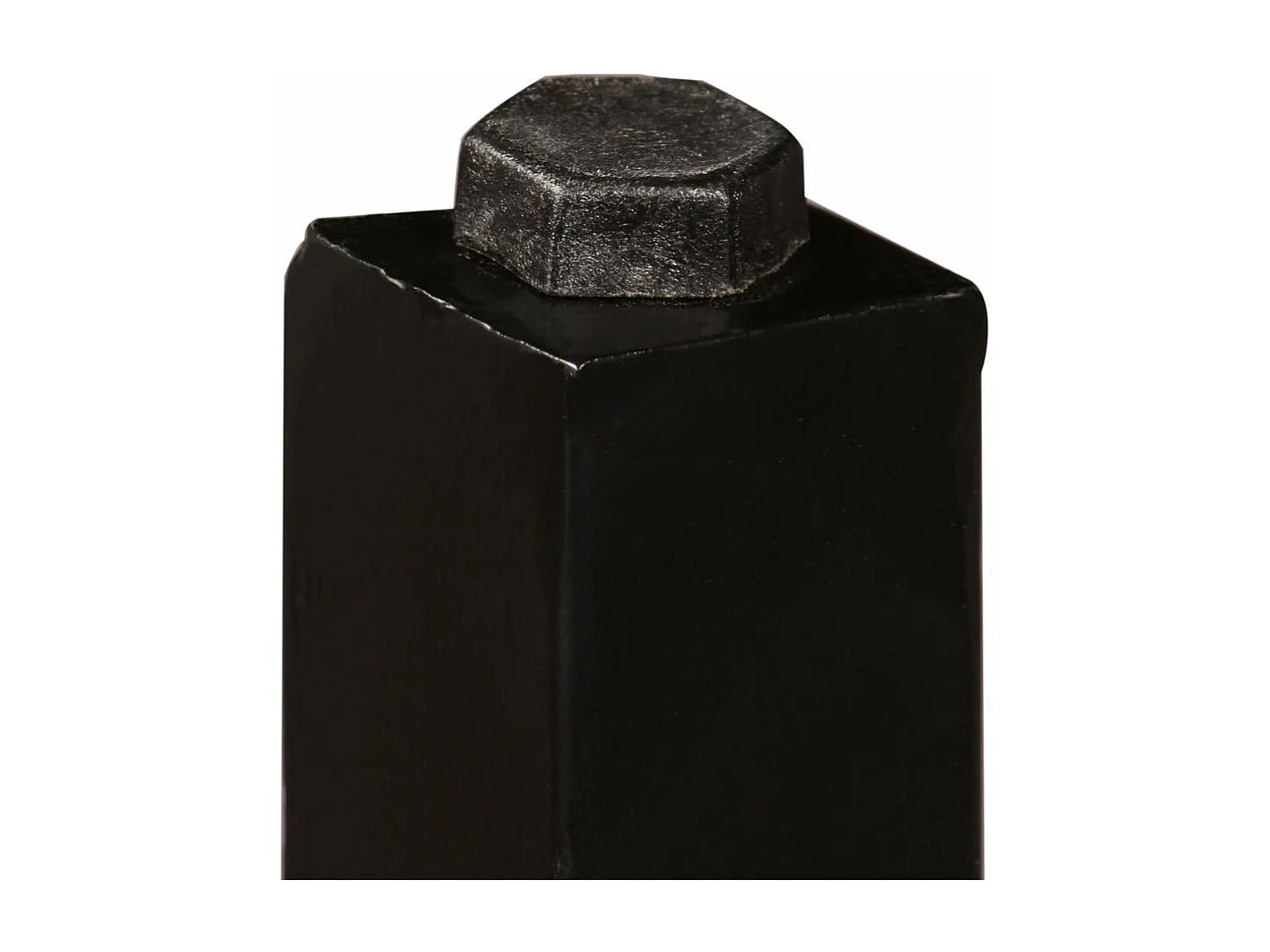 Ensemble de bar 3 pcs Bois massif recyclé et cuir véritable