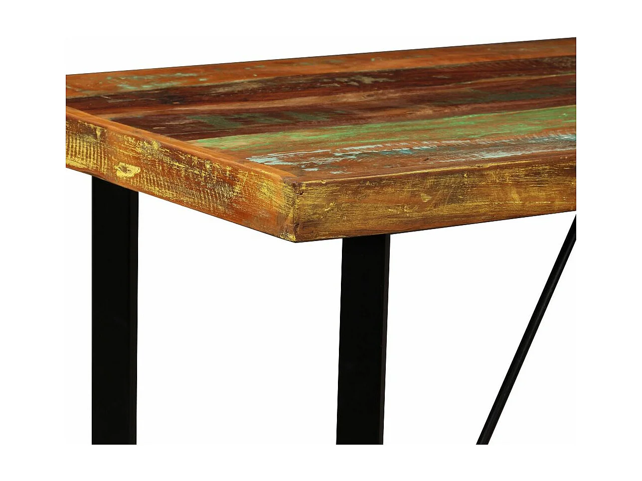 Ensemble de bar 5 pcs Bois de récupération massif