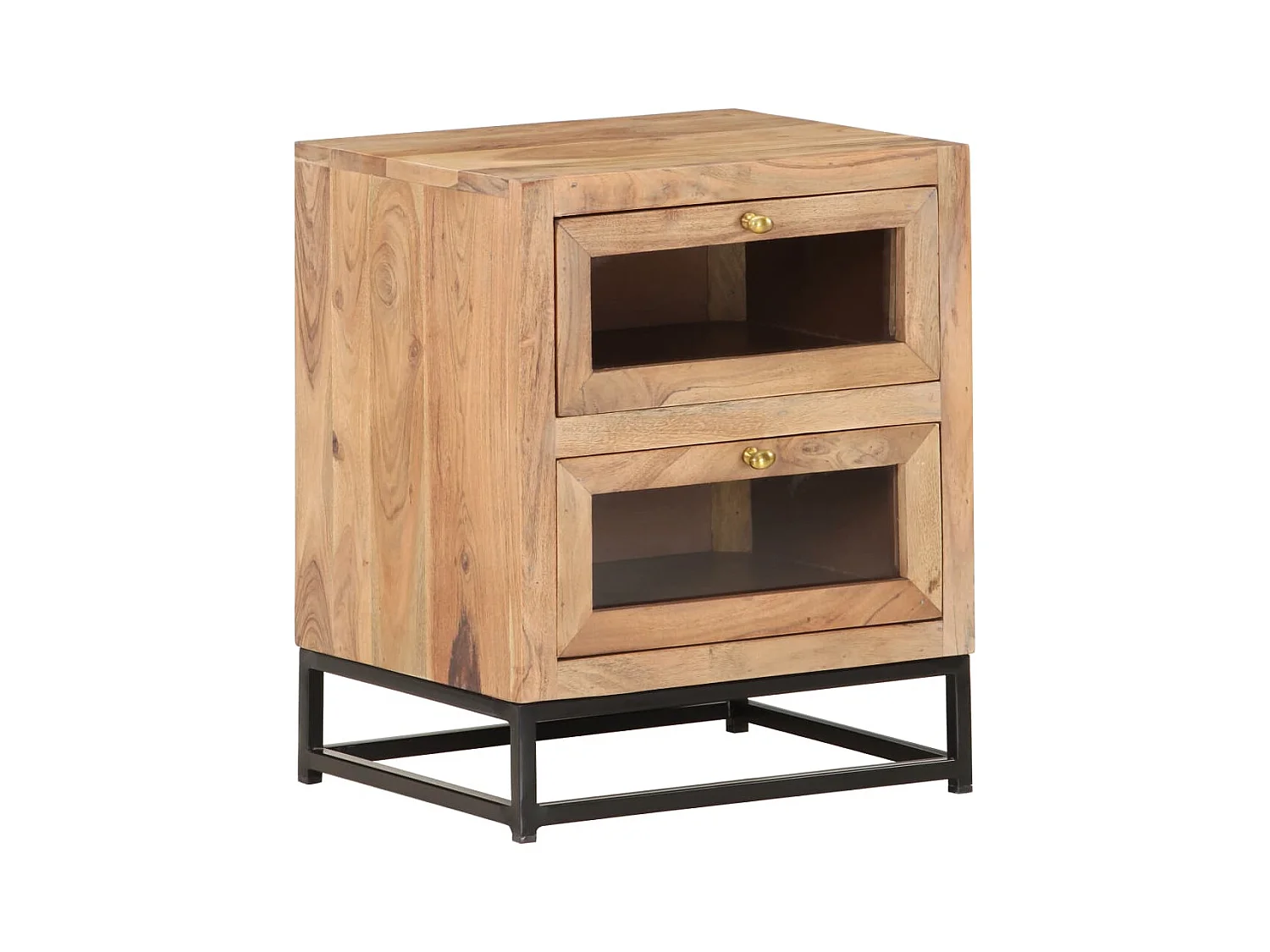Table de chevet 40x30x50 Bois d'acacia massif 4