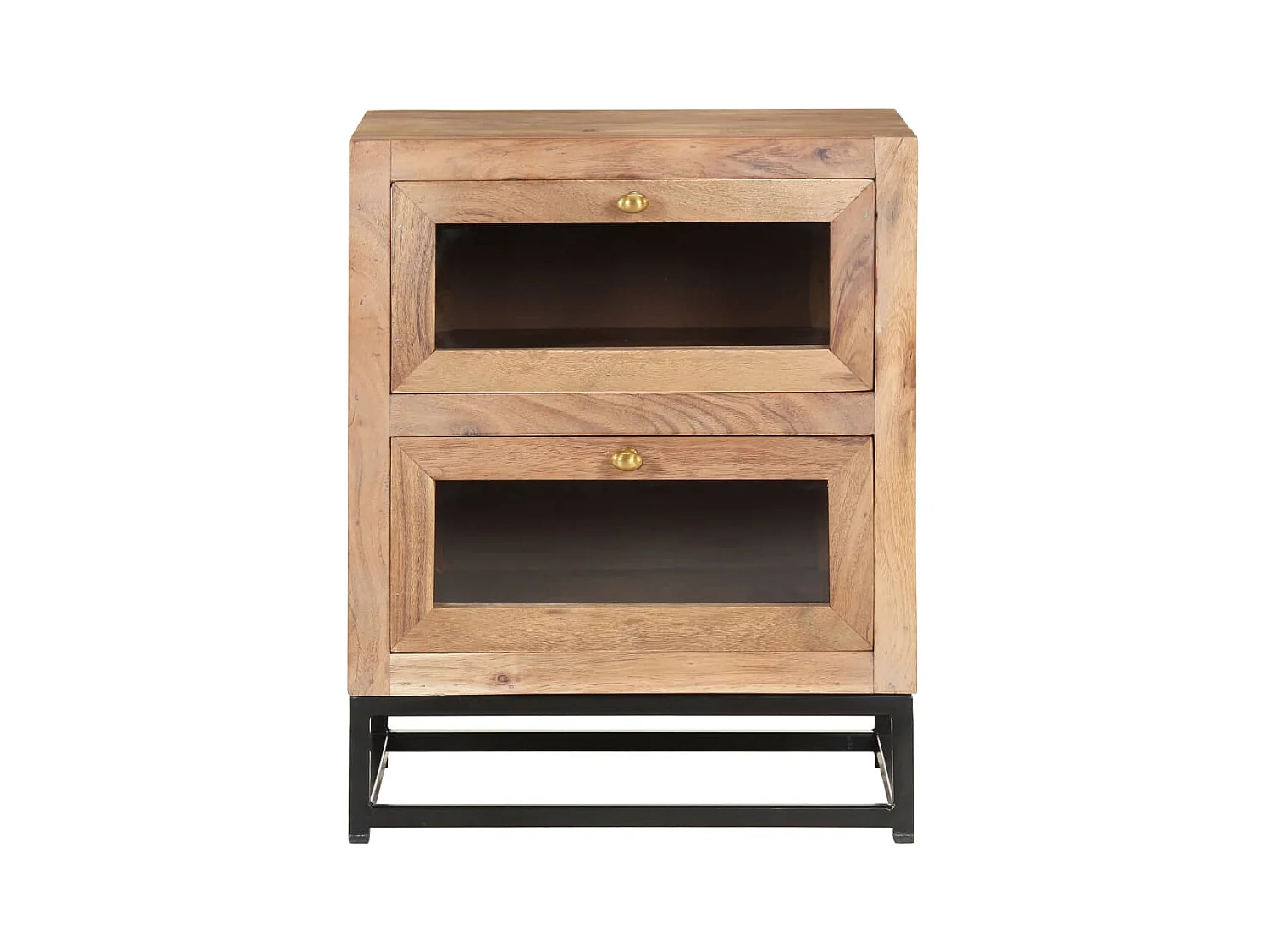 Table de chevet 40x30x50 Bois d'acacia massif 4