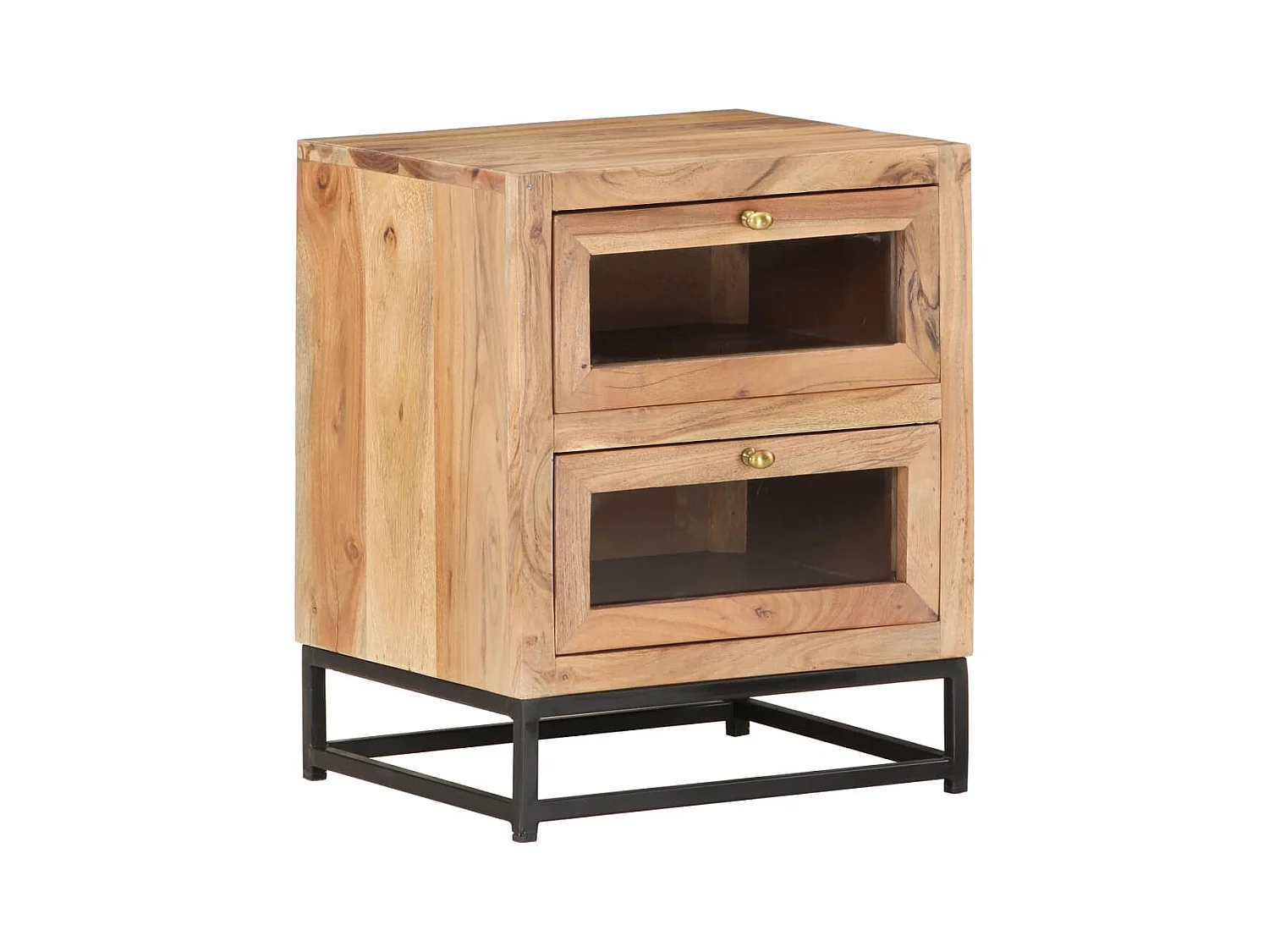 Table de chevet 40x30x50 Bois d'acacia massif 4