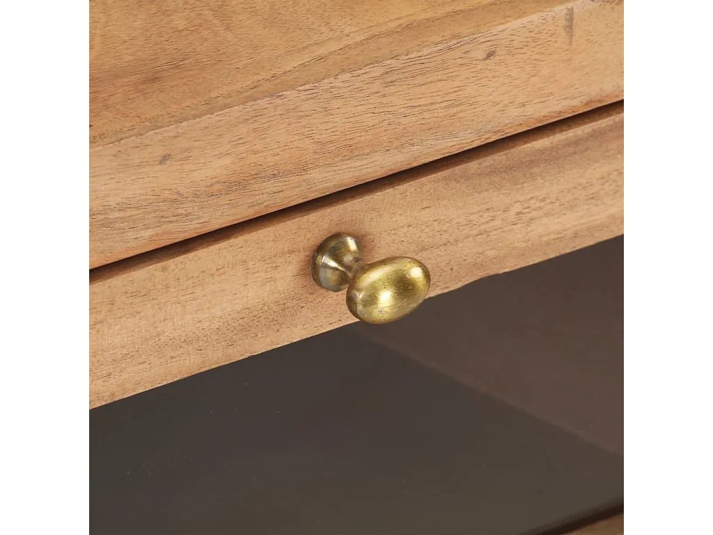 Table de chevet 40x30x50 Bois d'acacia massif 4