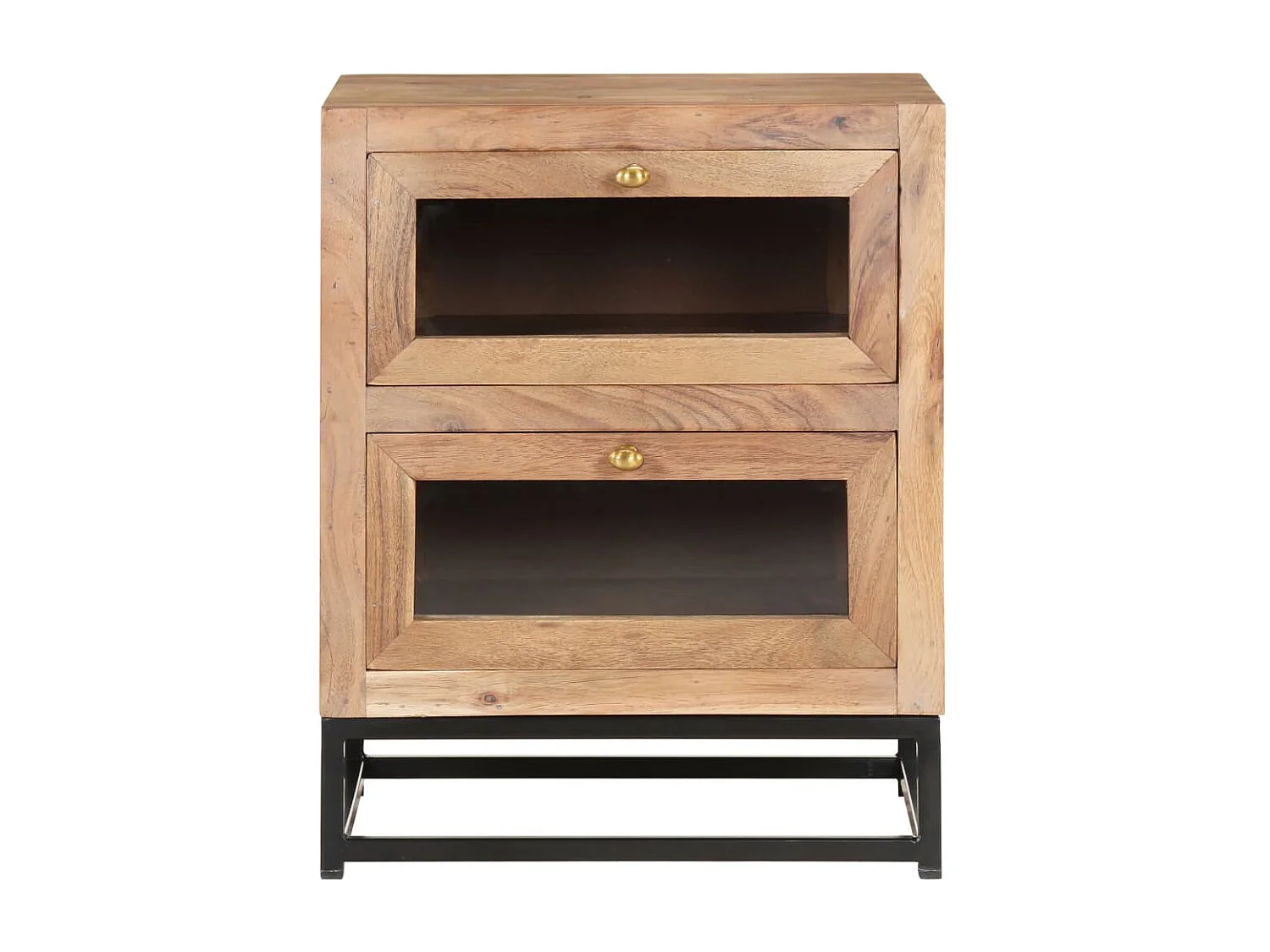 Table de chevet 40x30x50 Bois d'acacia massif 4