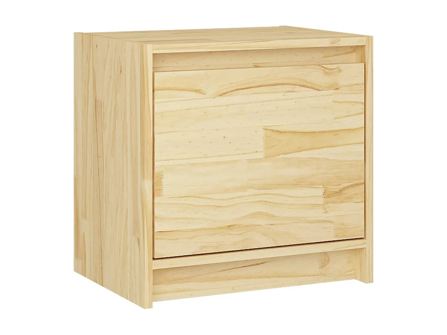 Tables de chevet 2 pcs 40x30,5x40 Bois de pin massif 2