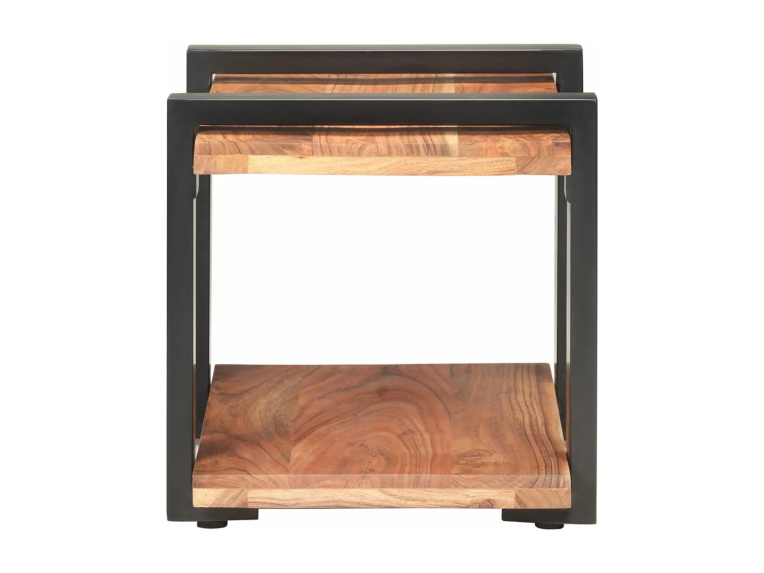 Table de chevet 50x40x40 Bois d'acacia massif