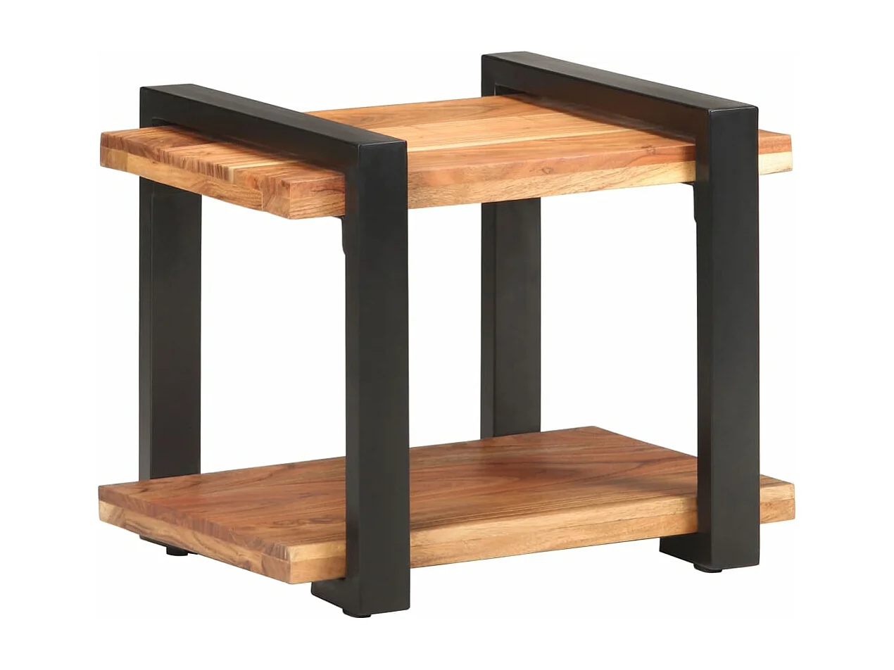 Table de chevet 50x40x40 Bois d'acacia massif