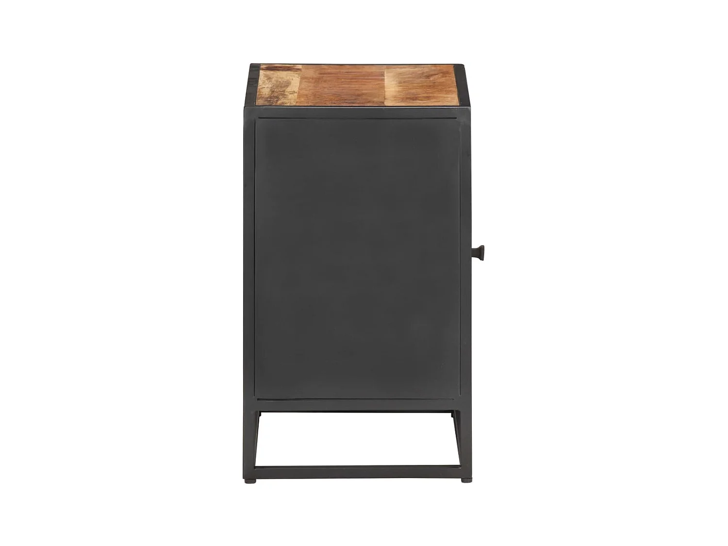 Table de chevet 40x30x50 Bois de manguier et canne naturelle 4