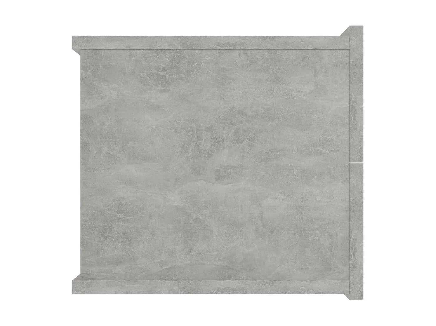 Tables de chevet 2 pcs Gris béton 40 x 30x30