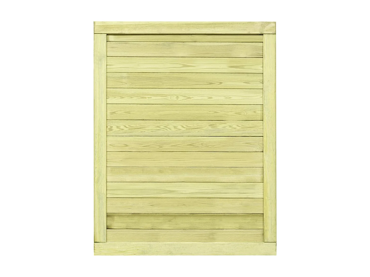 Portail de jardin Bois de pin imprégné 125x100