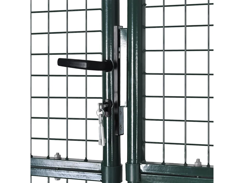 Puerta De Malla De Jardín Verja De Pared 289x175cm/306x225cm Verde