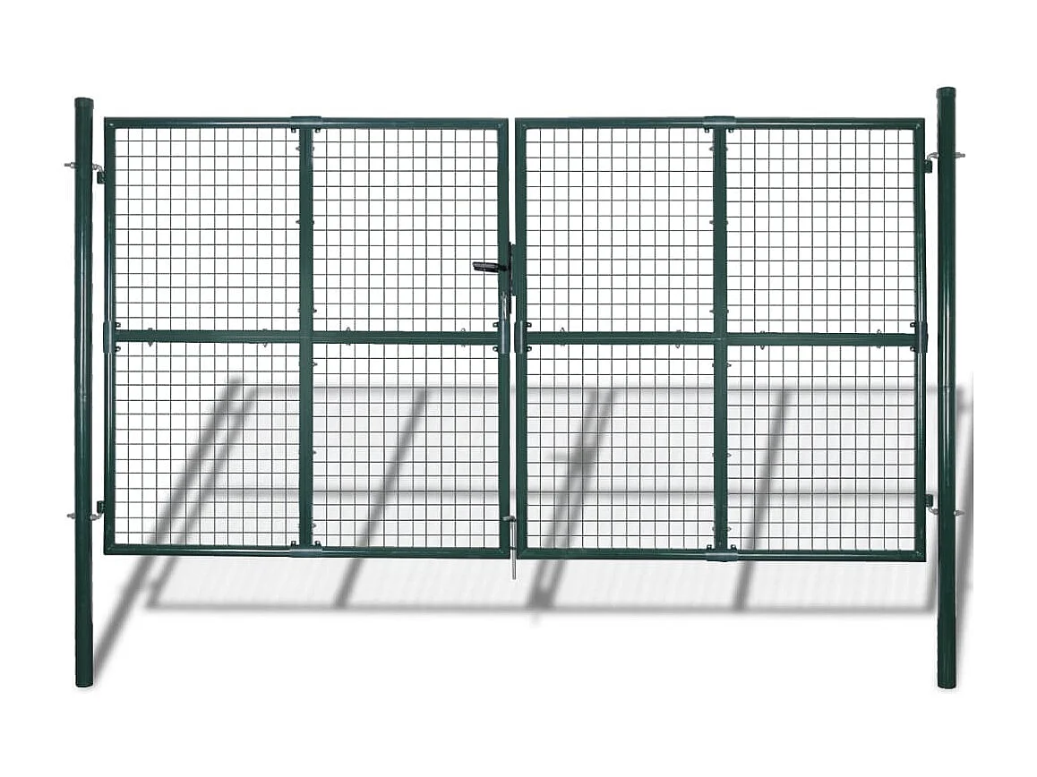 Portail de Clôture en Grillage Galvanisée 289x175 - 306x225