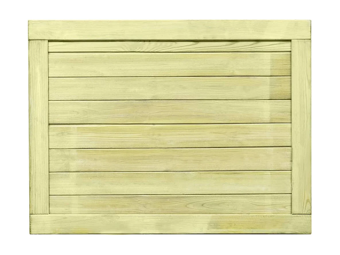 Portail de jardin Bois de pin imprégné 75x100