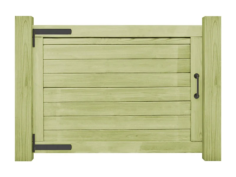 Portail de jardin Bois de pin imprégné 75x100