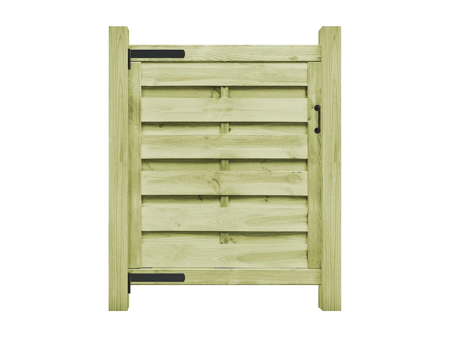 Portillon Bois de pin imprégné 100x100 Vert 3