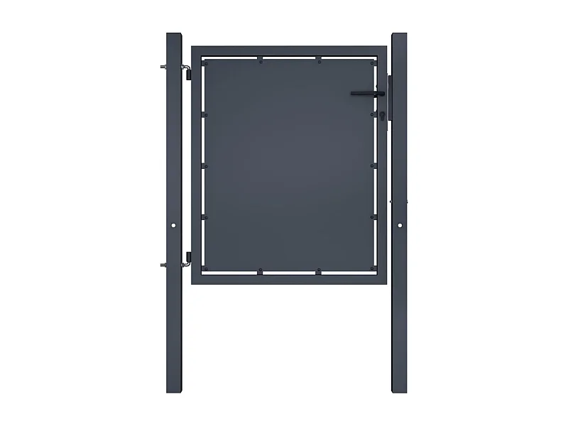 Portail de jardin Acier 100x100 Anthracite