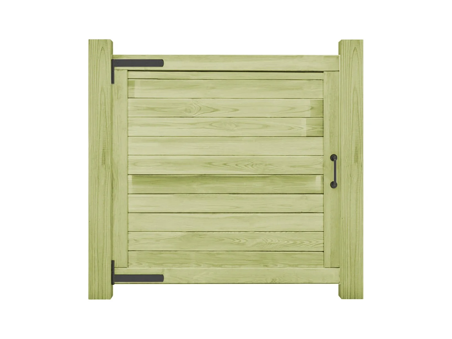 Portail de jardin Bois de pin imprégné 100x100