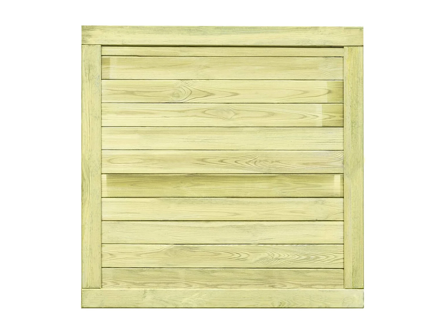 Portail de jardin Bois de pin imprégné 100x100