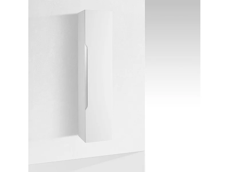 Colonne de salle de bain laqué blanc mat Selb L 35cm