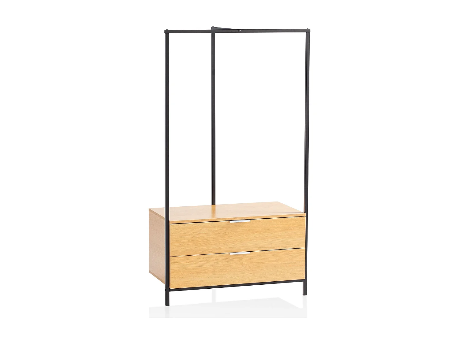 Armoire de Couloir Décor Chêne 152x85x44 cm Armoire Chaussures Vestes