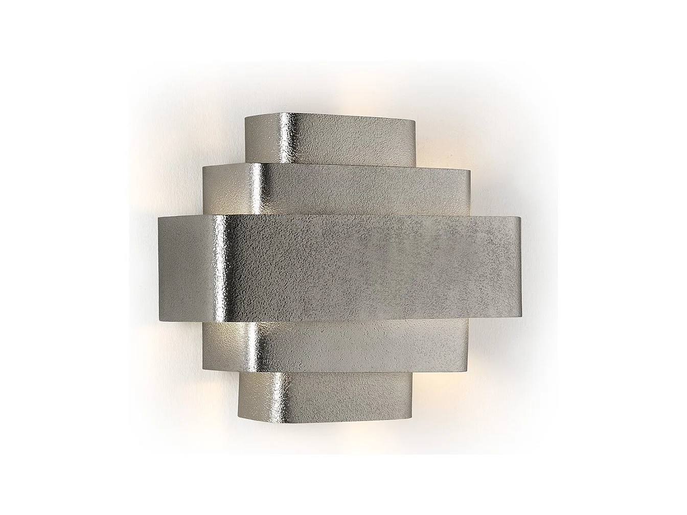 Applique murale moderne métal Aura H 29cm