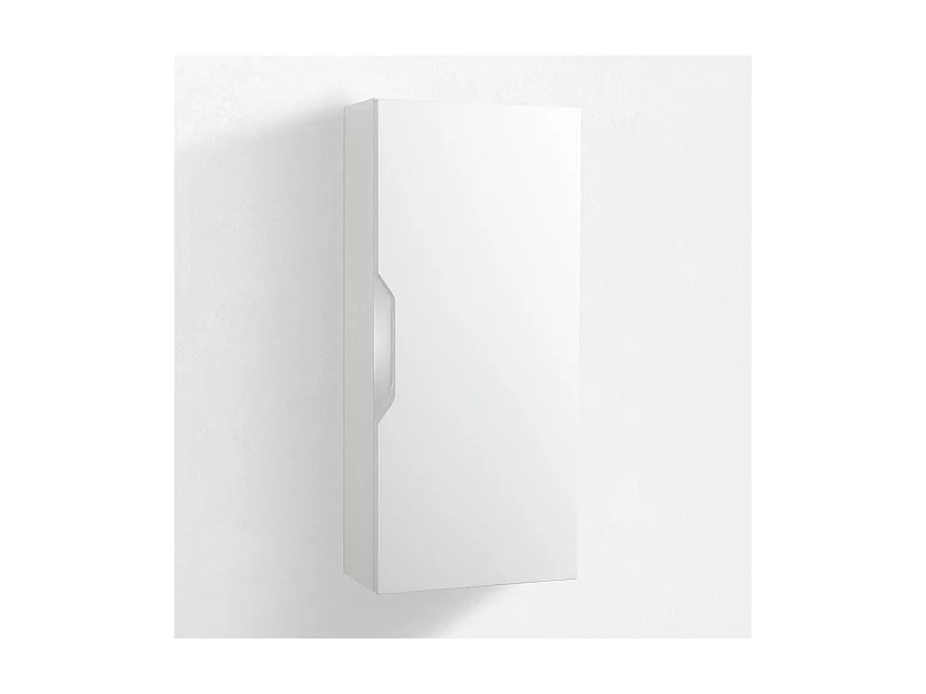 Armoire à pharmacie bois laqué blanc mat Selb L 35cm