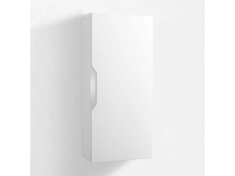 Armoire à pharmacie bois laqué blanc mat Selb L 35cm