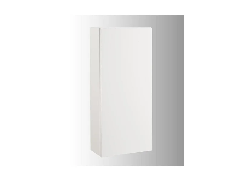 Armoire à pharmacie bois laqué blanc mat Teph L 35cm