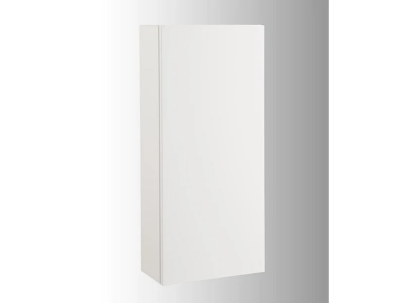 Armoire à pharmacie bois laqué blanc mat Teph L 35cm