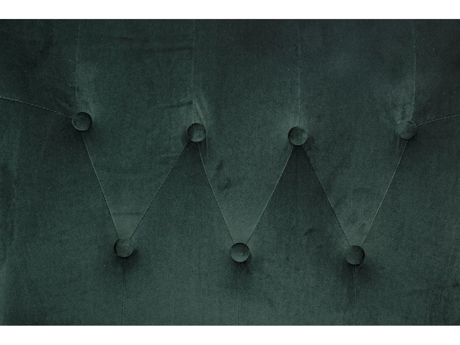 Chaise de bureau réglable en velours vert Farija