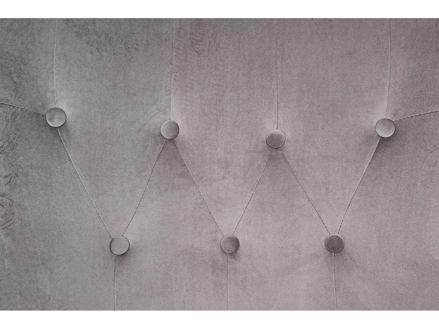 Chaise de bureau réglable en velours gris Farija