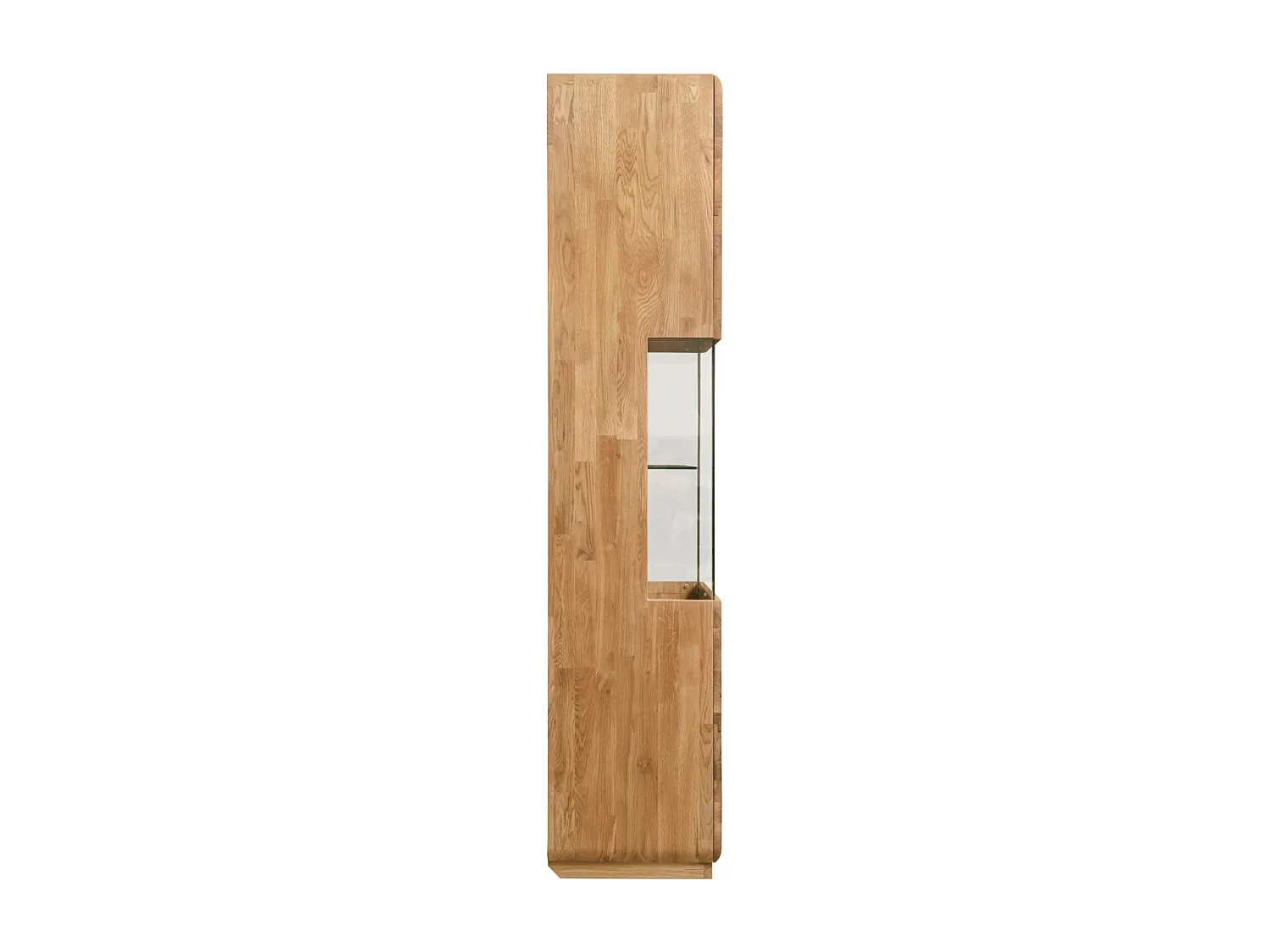 Armoire en bois massif de chêne miel Divina 60cm
