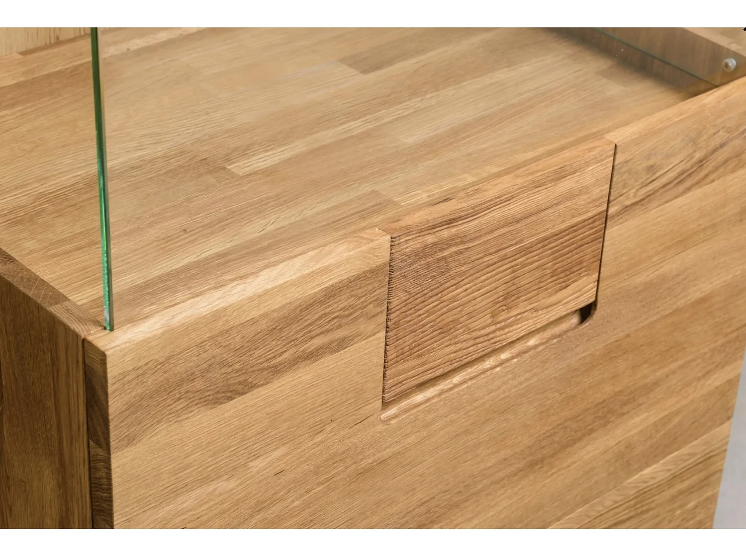 Armoire en bois massif de chêne miel Divina 60cm