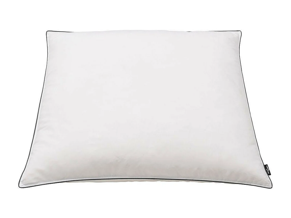 Oreiller 2 pcs Remplissage de duvet 80x80 Blanc