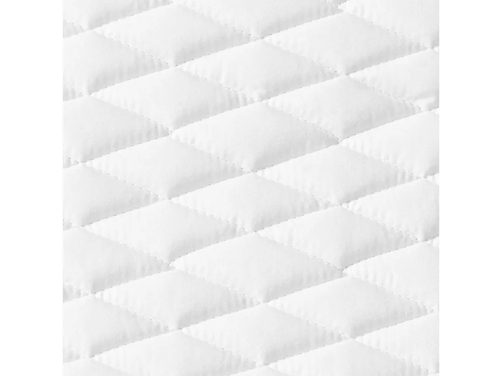 2x Oreillers 80x80x14 Mousse à mémoire de forme