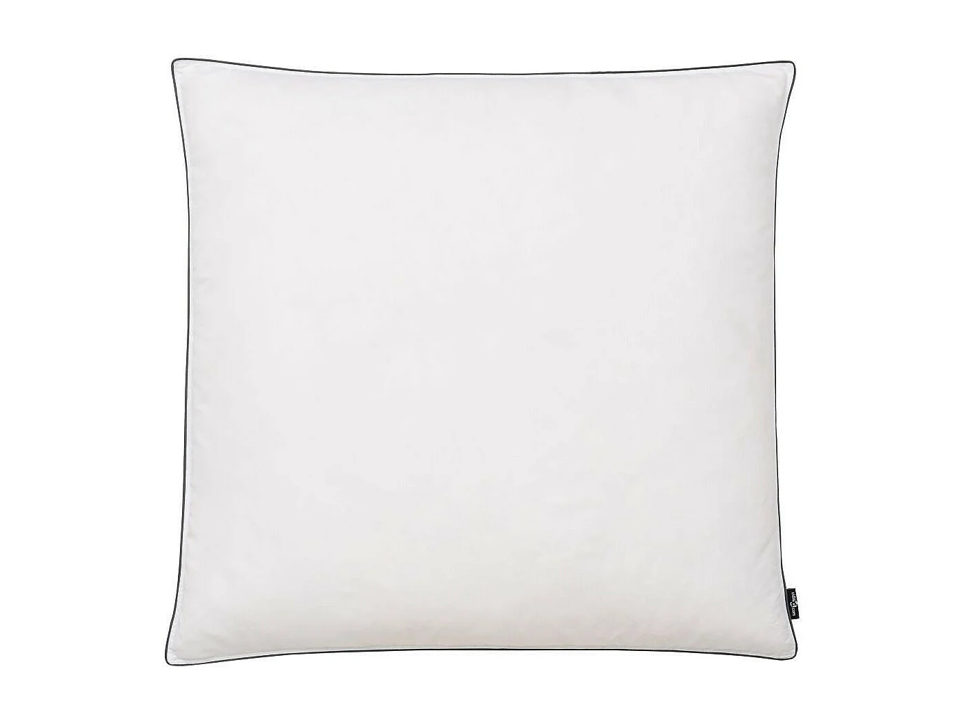 Oreiller 2 pcs Remplissage de duvet léger 80x80 Blanc