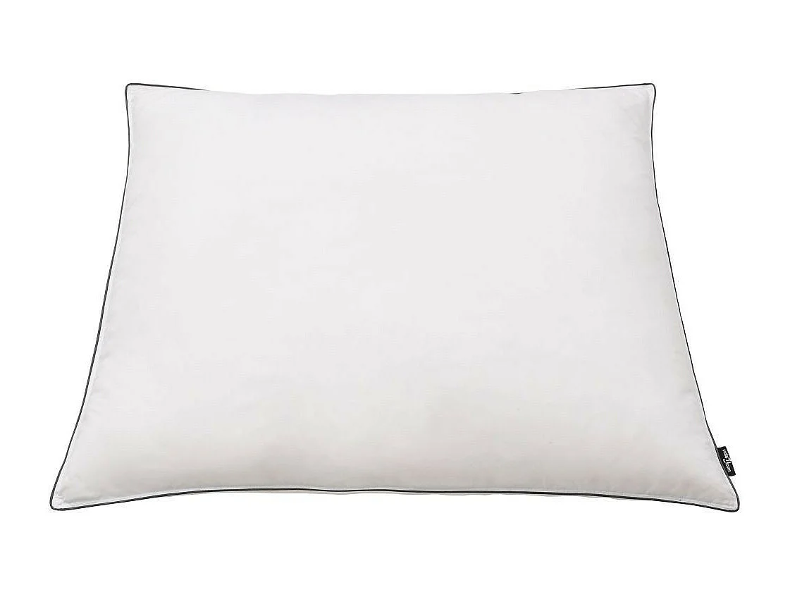 Oreiller 2 pcs Remplissage de duvet léger 80x80 Blanc