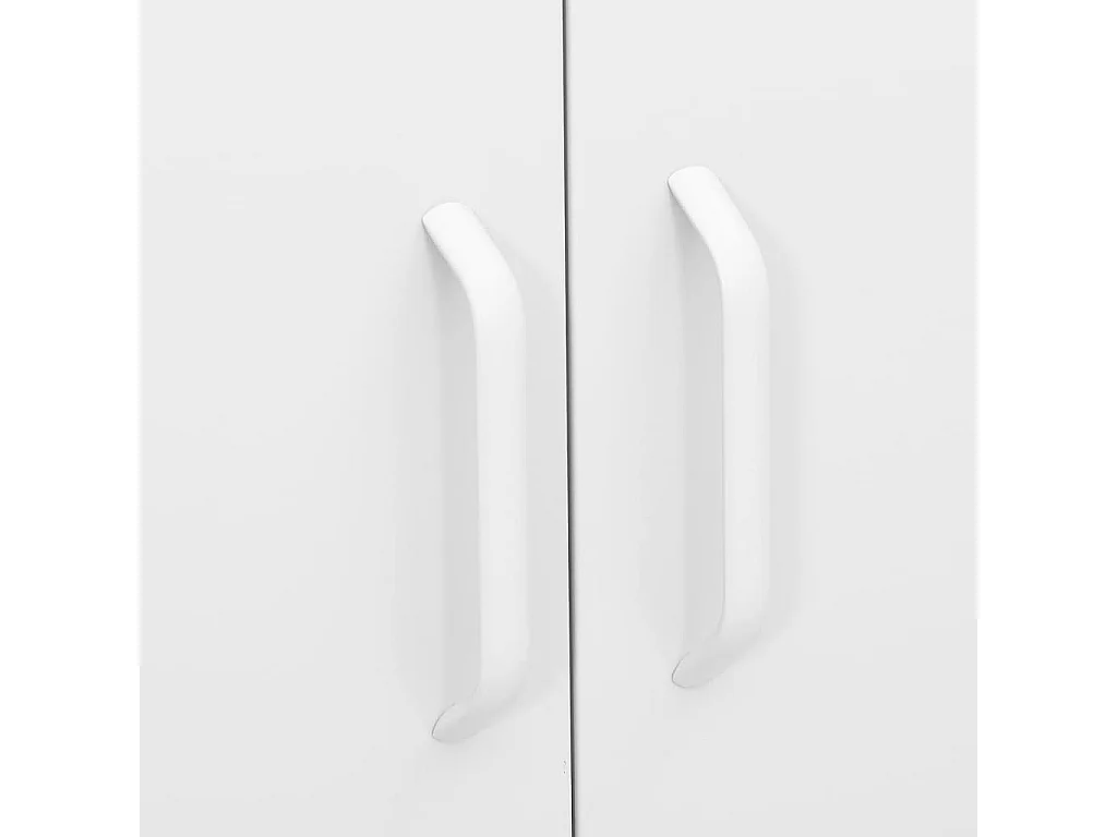 Armoire de rangement Blanc 80x35x101,5 Acier 3