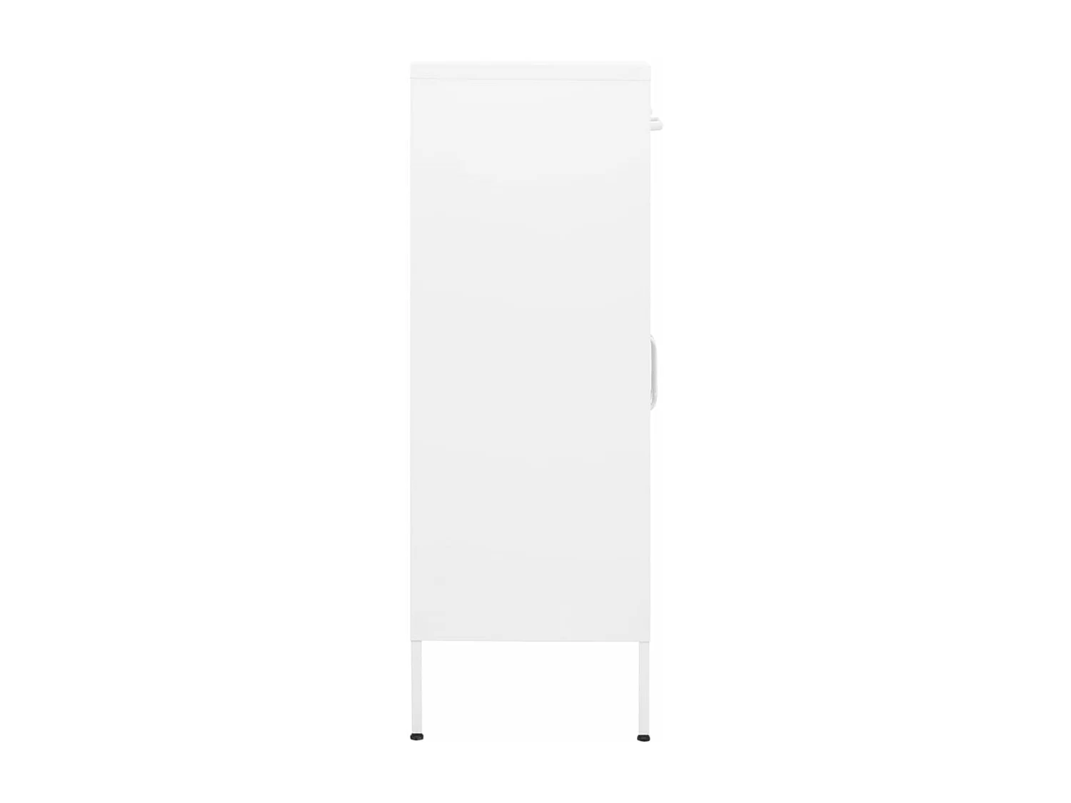 Armoire de rangement Blanc 80x35x101,5 Acier 3