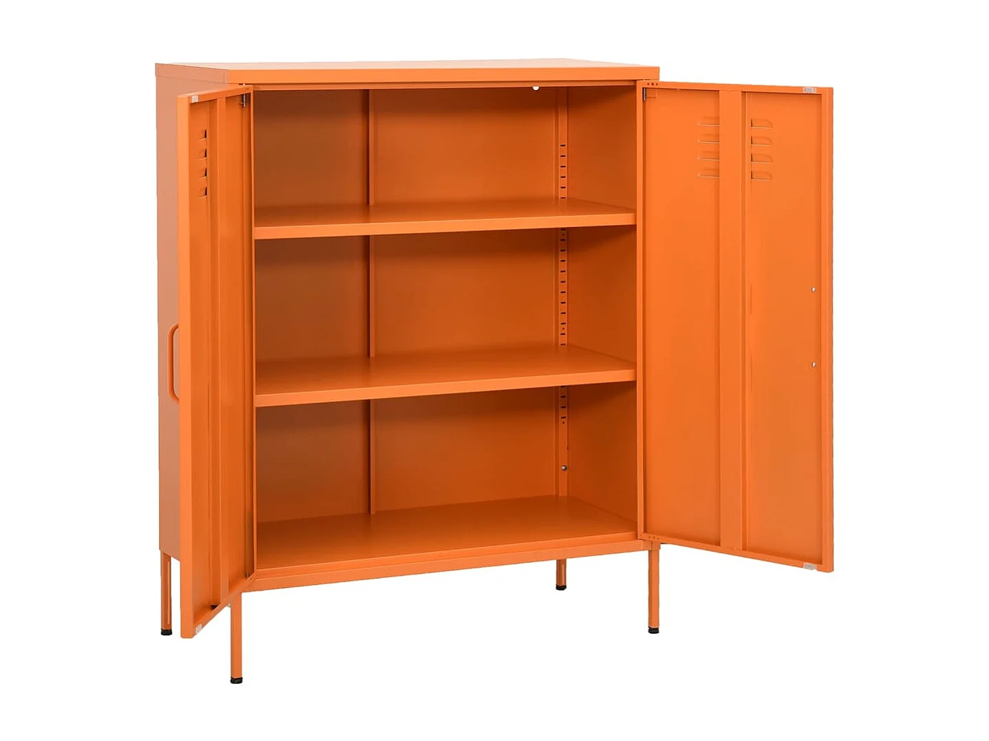 Armoire de rangement Orange 80x35x101,5 Acier