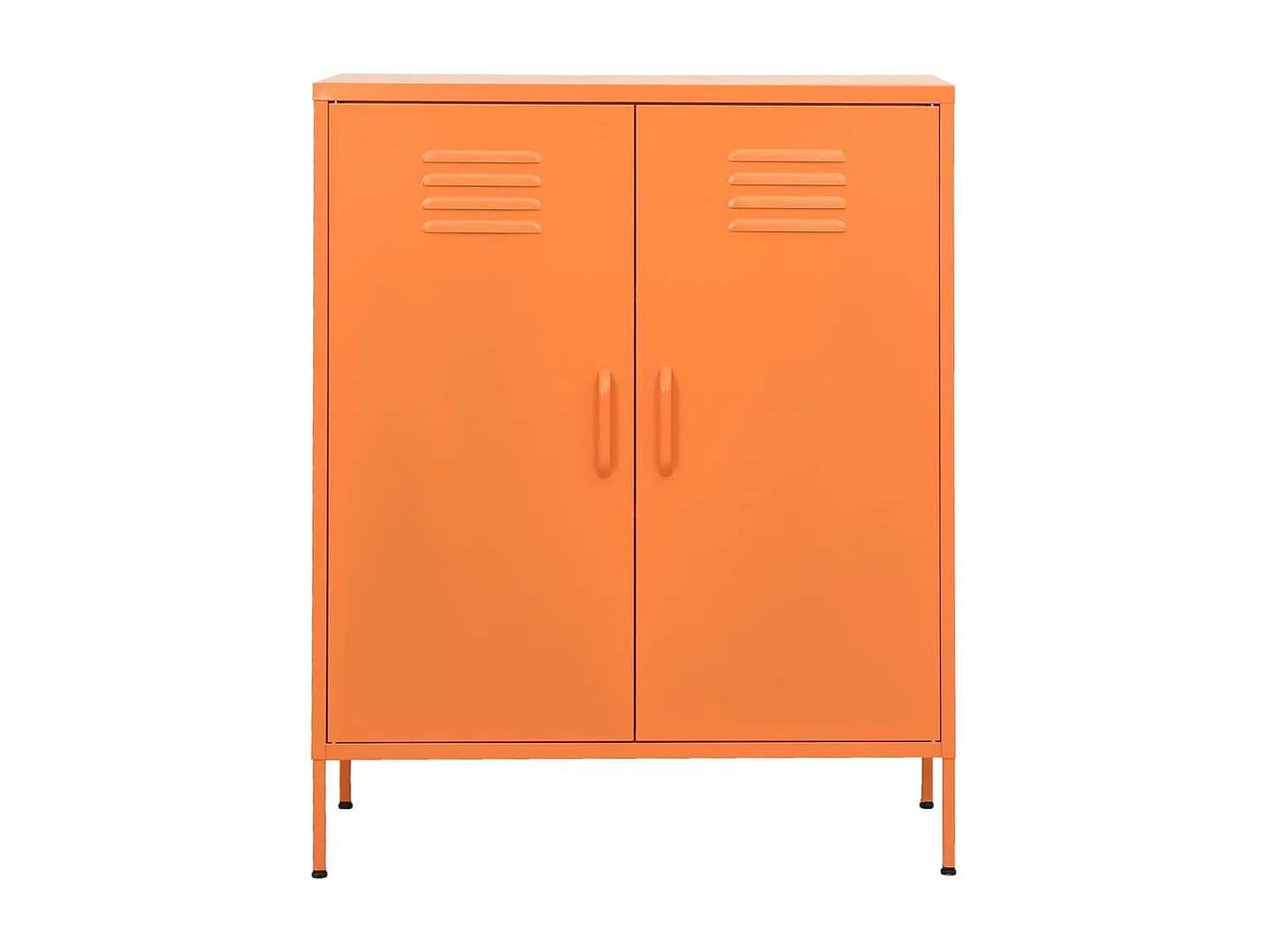 Armoire de rangement Orange 80x35x101,5 Acier